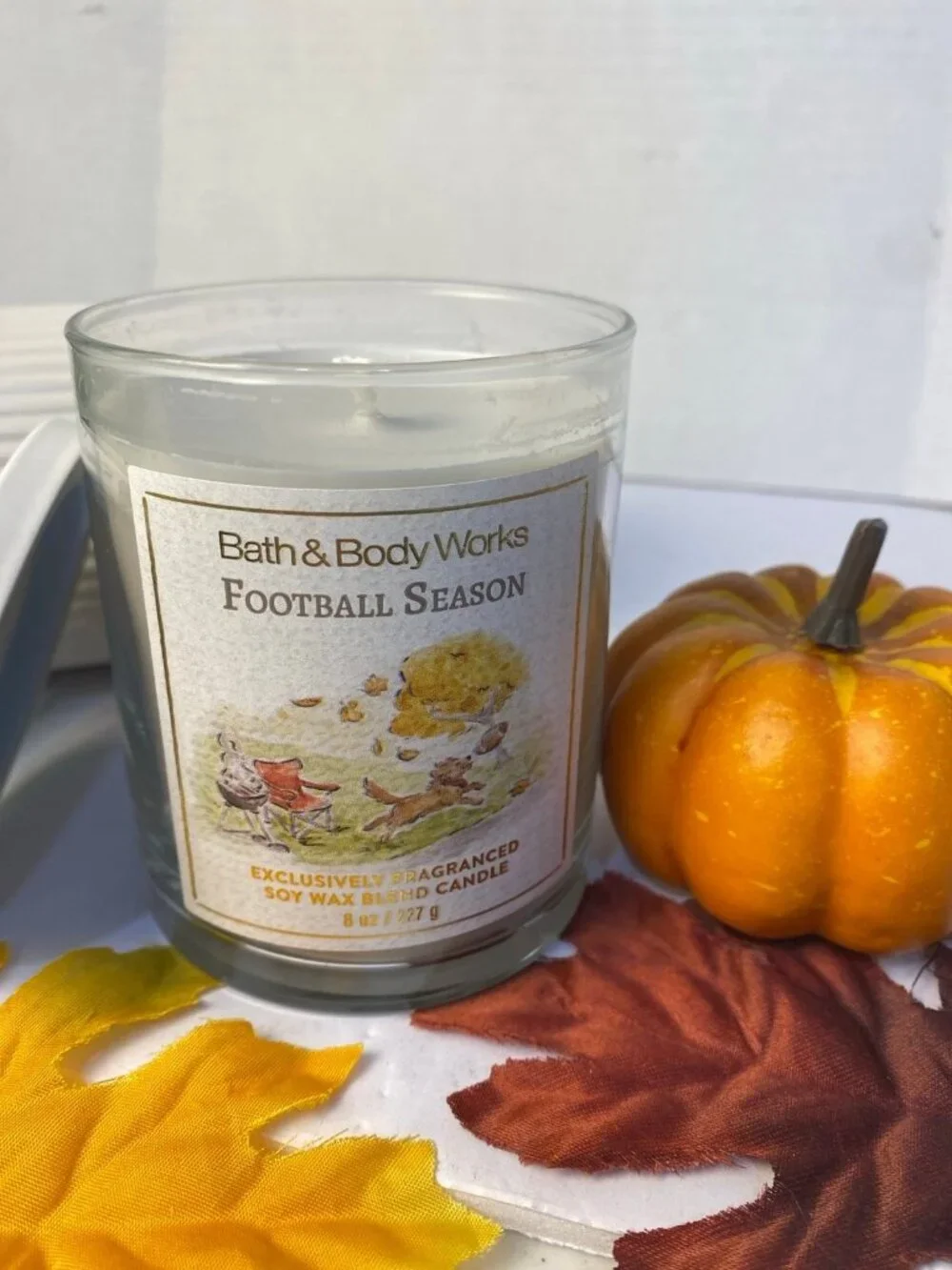 “Football Season” Bath & Body Works New Single Wick Candle